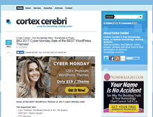 Tablet Screenshot of cortexcerebri.net